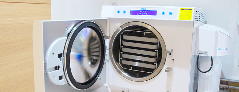 感染対策に力を入れています